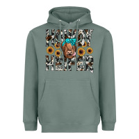 Sage howdy heıfer Heavyweight Hoodie - JahusDesignShop