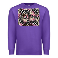 Purple cowhide racing backgraund Premium Sweatshirt - JahusDesignShop
