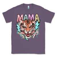 Lavender Mama tiger lightning bolt Classic Tee - HowdyJamesFarm