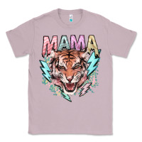 Lilac Mama tiger lightning bolt Classic Tee - HowdyJamesFarm