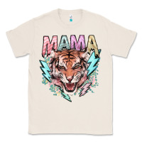 Natural Mama tiger lightning bolt Classic Tee - HowdyJamesFarm