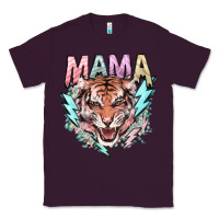 Plum Mama tiger lightning bolt Classic Tee - HowdyJamesFarm