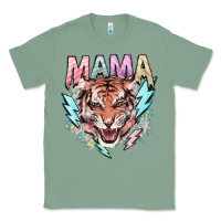 Sage Mama tiger lightning bolt Classic Tee - HowdyJamesFarm