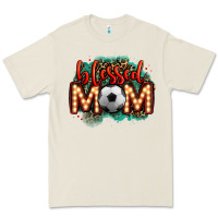 Bone blessed soccer mom lightbulb letters Premium Tee - OliviaCreatesArt