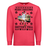 Cardinal merry christmas shitters full Premium Sweatshirt - artisFamous