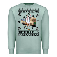 Seafoam merry christmas shitters full Premium Sweatshirt - artisFamous