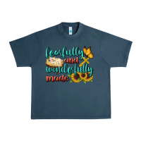 Midnight Navy Fearfully And Wonderfully Made Urban Heavy Tee - BundleAndBundleShop