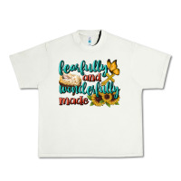 Pistachio Fearfully And Wonderfully Made Urban Heavy Tee - BundleAndBundleShop