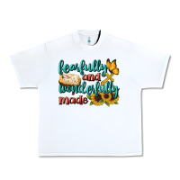 White Fearfully And Wonderfully Made Urban Heavy Tee - BundleAndBundleShop