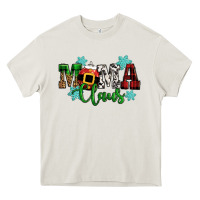 Cream mama claus christmas Heavy Core Tee - CowGirlArtShop