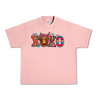Xoxo Valentine's Day Highland Cow Urban Heavy Tee | Teevron