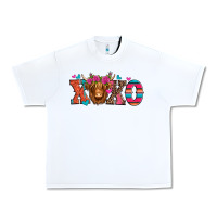 White xoxo valentine's day highland cow Urban Heavy Tee - Jasminsmagicworld