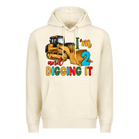 Sandshell i'm 2 and digging it Premium Hoodie - Artiststas