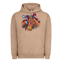 Pigment Burro America afro girl sneakers Urban Hoodie - RanaPortraitStore