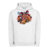 Pigment Lunar Rock America afro girl sneakers Urban Hoodie - RanaPortraitStore