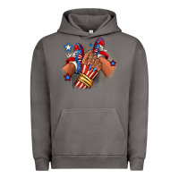Pigment Tornado America afro girl sneakers Urban Hoodie - RanaPortraitStore