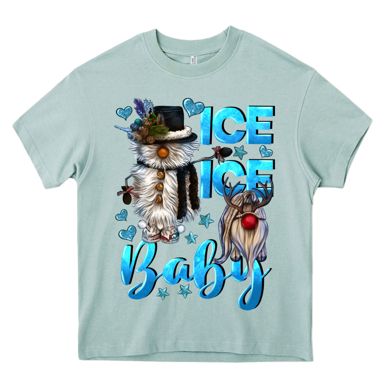 Ice Ice Baby Heavy Core Tee by CowGirlArtShop | Teevron