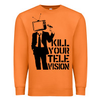 Carrot kill your television Premium Sweatshirt - artisFamous