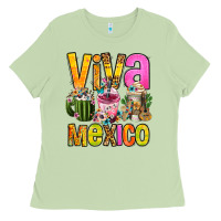 Matcha viva mexico mexican coffee cups Ladies Tee - FaDigitalArtStudio