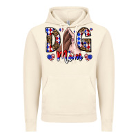 Vintage Artic America Dog Mama Vintage Hoodie - CowhideDigitalArt