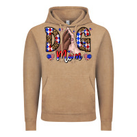 Vintage Coffee America Dog Mama Vintage Hoodie - CowhideDigitalArt