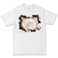White cowhide frames background Premium Tee - RanaPortraitStore