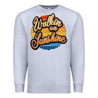 Heather Grey Walking on Sunshine Premium Sweatshirt - JahusDesignShop