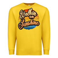Lemon Walking on Sunshine Premium Sweatshirt - JahusDesignShop
