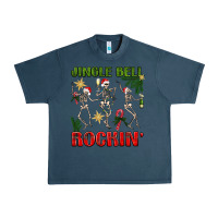 Midnight Navy Jingle Bell Rockin' Urban Heavy Tee - BundleAndBundleShop