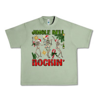 Oil Green Jingle Bell Rockin' Urban Heavy Tee - BundleAndBundleShop