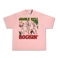 Salmon Jingle Bell Rockin' Urban Heavy Tee - BundleAndBundleShop