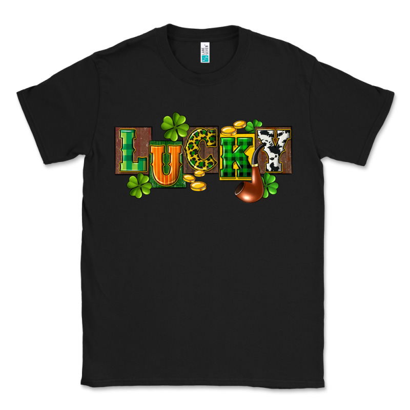 Western Lucky St. Patrick's Day Classic Tee by CowGirlArtShop | Teevron