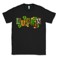 Black Western lucky St. Patrick's Day Classic Tee - CowGirlArtShop