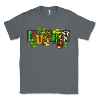 Charcoal Heather Western lucky St. Patrick's Day Classic Tee - CowGirlArtShop