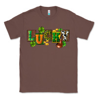 Chestnut Western lucky St. Patrick's Day Classic Tee - CowGirlArtShop