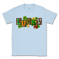 Dusty Blue Western lucky St. Patrick's Day Classic Tee - CowGirlArtShop