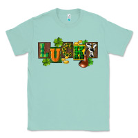 Seafoam Western lucky St. Patrick's Day Classic Tee - CowGirlArtShop