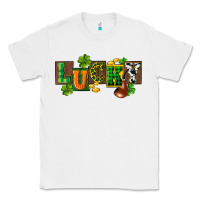White Western lucky St. Patrick's Day Classic Tee - CowGirlArtShop