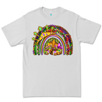 Dove Grey mardi gras rainbow Premium Tee - OliviaCreatesArt