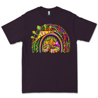 Plum mardi gras rainbow Premium Tee - OliviaCreatesArt