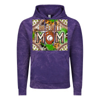 Cloud Purple Baseball Mom Vintage Hoodie - CowhideDigitalArt