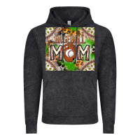 Vintage Black Baseball Mom Vintage Hoodie - CowhideDigitalArt