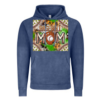 Vintage Denim Baseball Mom Vintage Hoodie - CowhideDigitalArt