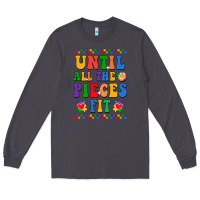 Smoke Until all the pieces fit Long Sleeve Tee - CowhideDigitalArt