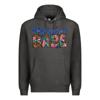 Charcoal Heather american babe Premium Hoodie - Artiststas