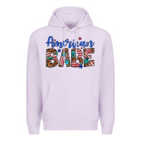 Lilac american babe Premium Hoodie - Artiststas