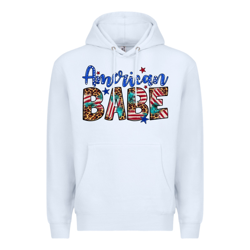 American Babe Premium Hoodie by Artiststas | Teevron