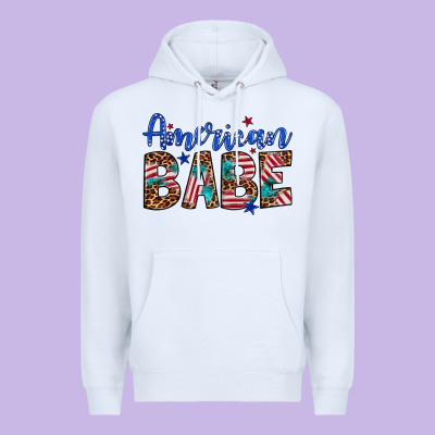 American Babe Premium Hoodie Designed By Artiststas