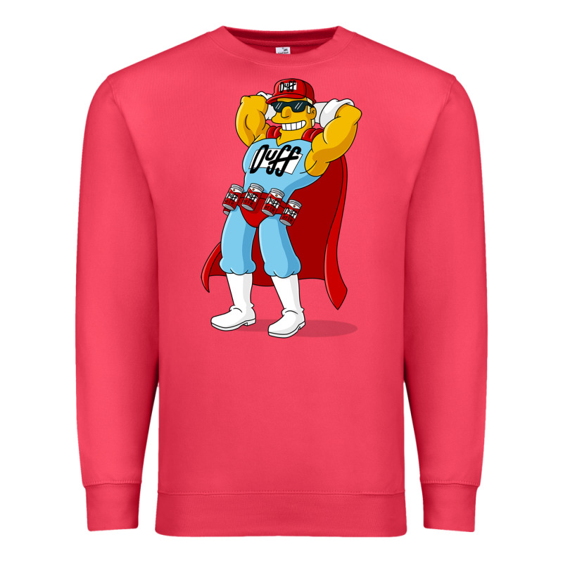 The Simpsons Duff Beer Premium Sweatshirt by artisFamous | Teevron