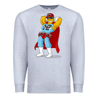 Heather Grey The Simpsons duff beer Premium Sweatshirt - artisFamous